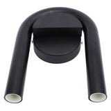 U Shaped Wall Sconce E14 Iron Modern Nordic Minimalist Hardwired Wall Lighting Fixture for Bedside Living Room Hallway 100 to 240V