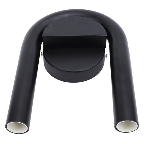U Shaped Wall Sconce E14 Iron Modern Nordic Minimalist Hardwired Wall Lighting Fixture for Bedside Living Room Hallway 100 to 240V