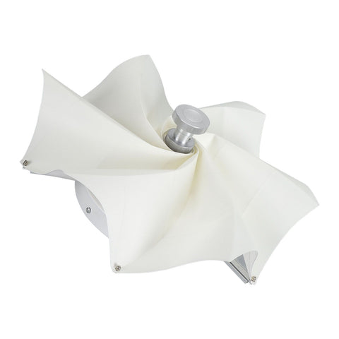 Flower Shape Wall Lamp Touch Switch Dustproof Lampshade Warm Light Modern Wall Sconces for Living Room Bathroom Hallway