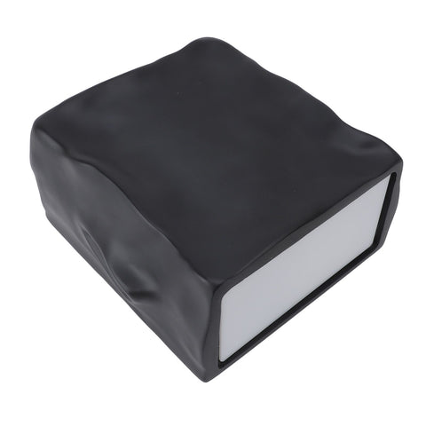 Wall Sconce Modern Mini Resin Plaster Warm Light Hardwired Minimalist Square Pleated Wall Lamp for Living Room Bedroom Stairs Corridors 100‑240V In Australia - Darrahopens