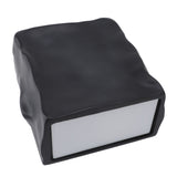 Wall Sconce Modern Mini Resin Plaster Warm Light Hardwired Minimalist Square Pleated Wall Lamp for Living Room Bedroom Stairs Corridors 100‑240V