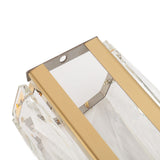 Wall Lampshade Modern Acrylic Crystal Wall Light Shade with G4 Bulb Holder for Bedroom Living Room Hallway