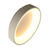 Bedroom Ceiling Light Flush Mount Dimmable LED Modern Simple Warm Romantic Lamp 100‑265V White 30cm