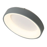 Bedroom Ceiling Light Flush Mount Dimmable LED Modern Simple Warm Romantic Lamp 100‑265V Gray 40cm