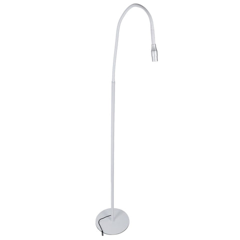UV Lash Light 5W Quick Curing Flexible Gooseneck Adjustable Aperture Lash Extension UV Lamp with Pedal Switch 100‑240V EU