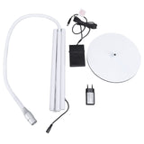 UV Lash Light 5W Quick Curing Flexible Gooseneck Adjustable Aperture Lash Extension UV Lamp with Pedal Switch 100‑240V EU