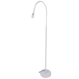 UV Lash Light 5W Quick Curing Flexible Gooseneck Adjustable Aperture Lash Extension UV Lamp with Pedal Switch 100‑240V EU