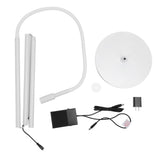 Ultraviolet Lash Light Gooseneck LED Eyelash Lamp 3s Fast Curing Lamp with Foot Pedal for Eyelash Extension Glue 100‑240V US Plug