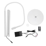 Ultraviolet Lash Light Gooseneck LED Eyelash Lamp 3s Fast Curing Lamp with Foot Pedal for Eyelash Extension Glue 100‑240V EU Plug In Australia - Darrahopens