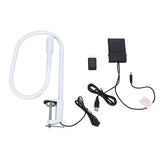 LED Eyelash Lamp Gooseneck Free Bending UV LED Light Eyelash Extension System for Home 100‑240V US Plug