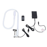 LED Eyelash Lamp Gooseneck Free Bending UV LED Light Eyelash Extension System for Home 100‑240V EU Plug In Australia - Darrahopens