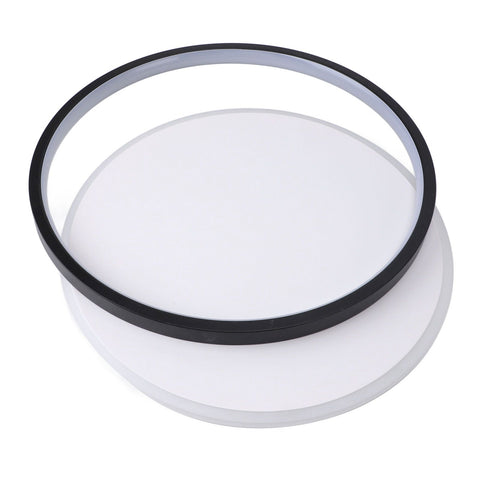 Modern LED Ceiling Light Dimmable Round Flush Mount Lighting Fixture Ceiling Lamp with Remote Control for Bedroom Living Room 100 to 265V