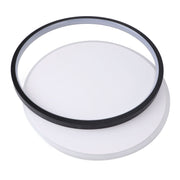 Modern LED Ceiling Light Dimmable Round Flush Mount Lighting Fixture Ceiling Lamp with Remote Control for Bedroom Living Room 100 to 265V
