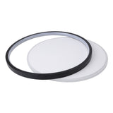 Modern LED Ceiling Light Dimmable Round Flush Mount Lighting Fixture Ceiling Lamp with Remote Control for Bedroom Living Room 100 to 265V