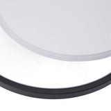 Modern LED Ceiling Light Dimmable Round Flush Mount Lighting Fixture Ceiling Lamp with Remote Control for Bedroom Living Room 100 to 265V