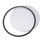 Modern LED Ceiling Light Dimmable Round Flush Mount Lighting Fixture Ceiling Lamp with Remote Control for Bedroom Living Room 100 to 265V