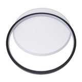 Modern LED Ceiling Light Dimmable Round Flush Mount Lighting Fixture Ceiling Lamp with Remote Control for Bedroom Living Room 100 to 265V