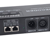 DMX Decoder 24 Channel Digital Display Dimming Driver LED DMX512 Controller for RGB Strip Light DC 5‑24V In Australia - Darrahopens