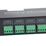 DMX Decoder 24 Channel Digital Display Dimming Driver LED DMX512 Controller for RGB Strip Light DC 5‑24V