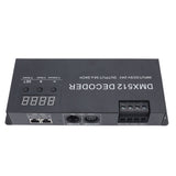 DMX Decoder 24 Channel Digital Display Dimming Driver LED DMX512 Controller for RGB Strip Light DC 5‑24V