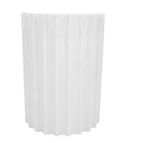 Modern Wall Sconce Light Fixture Minimalist Half Cylinder Desgin Green Wall Mounted Lamp for G9 BulbsBedroom Hallway White