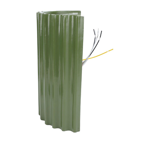 Modern Wall Sconce Light Fixture Minimalist Half Cylinder Desgin Green Wall Mounted Lamp for G9 BulbsBedroom Hallway Green