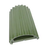 Modern Wall Sconce Light Fixture Minimalist Half Cylinder Desgin Green Wall Mounted Lamp for G9 BulbsBedroom Hallway Green