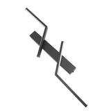 Modern LED Wall Lights 3 Color Temperature Minimalist Black Wall Light Fixtures Sconce for Bathroom Bedroom Living Room 100cm/39.4in