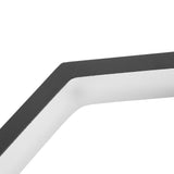 Modern LED Wall Lights 3 Color Temperature Minimalist Black Wall Light Fixtures Sconce for Bathroom Bedroom Living Room 100cm/39.4in