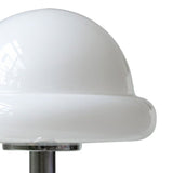 Bedside Table Lamp USB 3 Color Dimmable Cute Creative Mushroom Desk Lamp for Living Room Bedroom White