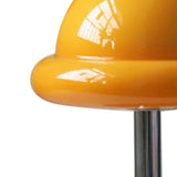 Bedside Table Lamp USB 3 Color Dimmable Cute Creative Mushroom Desk Lamp for Living Room Bedroom Orange