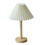 LED Bedside Lamp Minimalist Night Light USB Powered Decorative Desk Lamp for Bedroom Study Room Beige White