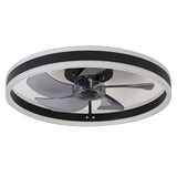 Ceiling Fan Light Lamp Variable Frequency 3000 4000 6500K Stepless Dimming Adjustable Silent for Bedroom Round L 110V In Australia - Darrahopens