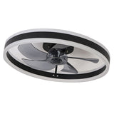 Ceiling Fan Light Lamp Variable Frequency 3000 4000 6500K Stepless Dimming Adjustable Silent for Bedroom Round L 110V In Australia - Darrahopens