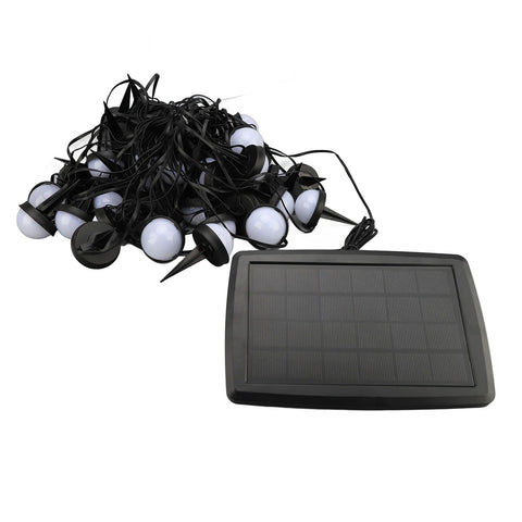 Solar Light String 50 Bulbs Cordless Decorative IP66 Waterproof Light String for Outdoor Yard Garden In Australia - Darrahopens