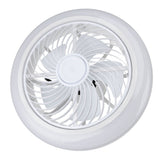 Ceiling Fan Light 6 Wind Speeds 3000K to 6000K Stepless Dimmable Quiet Modern Ceiling Fan with Light and Remote for Bedroom 85 to 265V