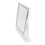Vanity Mirror Touch Control 3 Color Modes Dimmable 360 Degree Rotation Makeup Mirror with LED Light Pearl White