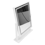 Vanity Mirror Touch Control 3 Color Modes Dimmable 360 Degree Rotation Makeup Mirror with LED Light Pearl White