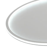 Round Ceiling Light Thin Flat Modern Flush Mount Lighting Fixture for Bedroom 100‑265V Warm Light Style 30cm White
