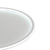 Round Ceiling Light Thin Flat Modern Flush Mount Lighting Fixture for Bedroom 100‑265V Warm Light Style 30cm White