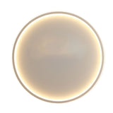 Round Ceiling Light Thin Flat Modern Flush Mount Lighting Fixture for Bedroom 100‑265V Warm Light Style 30cm White
