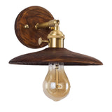 Retro Wall Lamp Industrial Vintage Copper Wall Sconces Lighting for Bedroom Living Room 110V