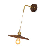 Retro Wall Lamp Industrial Vintage Copper Wall Sconces Lighting for Bedroom Living Room 110V