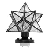 Flush Mount LED Ceiling Light 12W 3 Color Temperature E26 Bulb Hanging Ceiling Pendant Light for Living Room Bedroom 100‑265V Black In Australia - Darrahopens