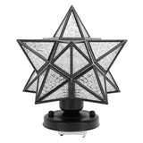 Flush Mount LED Ceiling Light 12W 3 Color Temperature E26 Bulb Hanging Ceiling Pendant Light for Living Room Bedroom 100‑265V Black