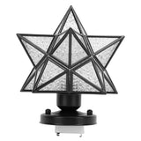 Flush Mount LED Ceiling Light 12W 3 Color Temperature E26 Bulb Hanging Ceiling Pendant Light for Living Room Bedroom 100‑265V Black