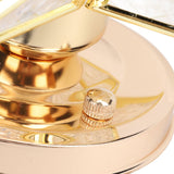 Flush Mount LED Ceiling Light 12W 3 Color Temperature E26 Bulb Hanging Ceiling Pendant Light for Living Room Bedroom 100‑265V Gold
