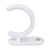 Intelligent Table Lamp APP Control RGB White Noise Timer BT Speaker Intelligent Wireless Charger Night Lamp for Bedroom Office