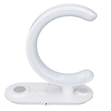 Intelligent Table Lamp APP Control RGB White Noise Timer BT Speaker Intelligent Wireless Charger Night Lamp for Bedroom Office