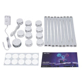 RGB Wall Light Bars Decorative Support APP Control LED Geometry Splicing Gaming Light for Smart Life for Game Room Bedroom In Australia - Darrahopens